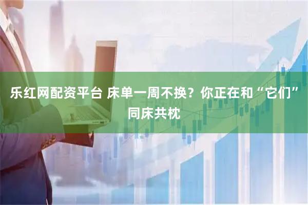 乐红网配资平台 床单一周不换？你正在和“它们”同床共枕